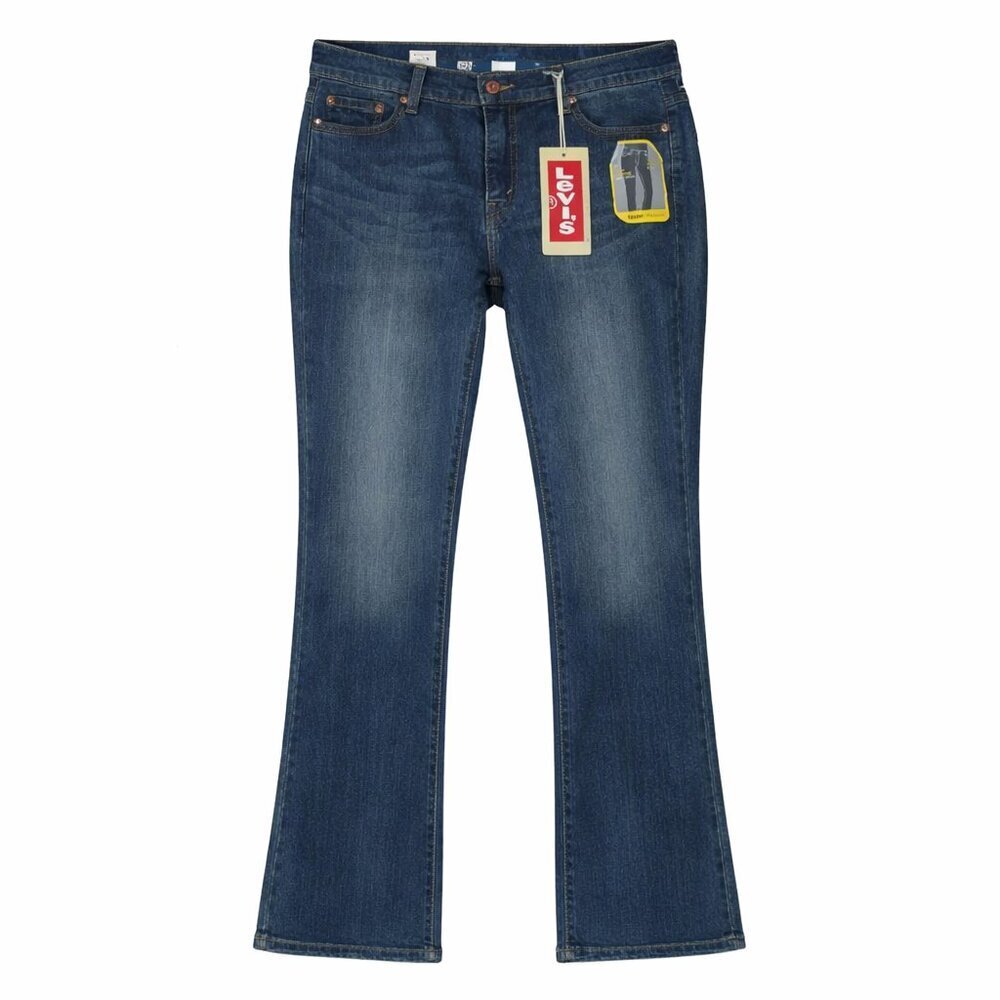 NWT LEVI’S Perfectly Slimming Boot Cut 512 Jeans Size 14 Short